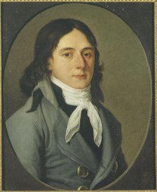 Portrait of Camille Desmoulins (1760-1794), publicist and politician, c1790. Creator: Unknown.