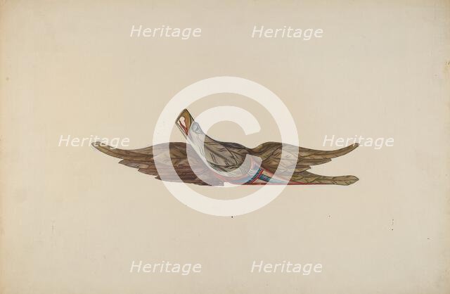 Eagle, c. 1938. Creator: Helen E. Gilman.