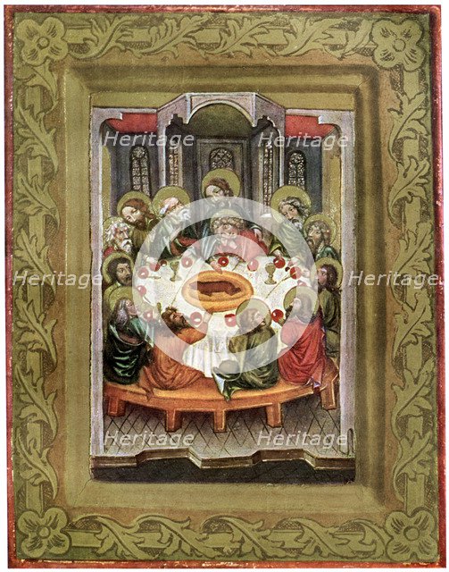 'The Last Supper', after 1420 (1955). Artist: Unknown