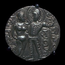 Gold coin of King Samudra Gupta, 4th century. Artist: Unknown