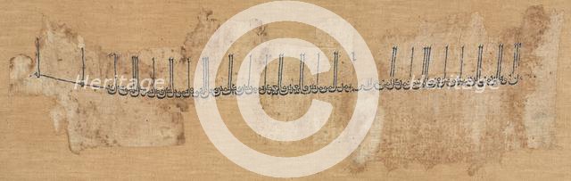 Embroidered cotton tiraz, 991-1031. Creator: Unknown.