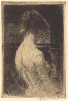 Back of a Woman (Dos de Femme), 1889. Creator: Paul Albert Besnard.