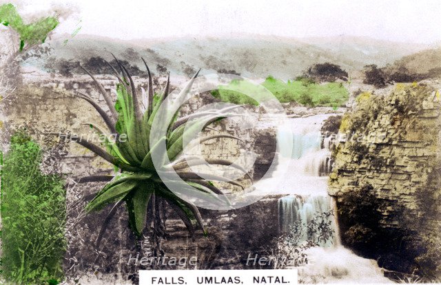 Umlaas Falls, South Africa, c1920s.Artist: Cavenders Ltd