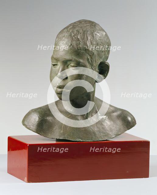 A Nubian, 1892. Creator: Arthur Strasser.