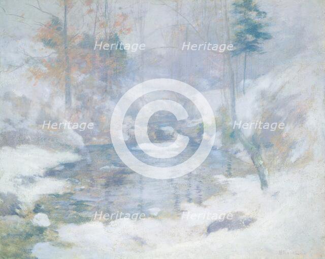 Winter Harmony, c. 1890/1900. Creator: John Henry Twachtman.
