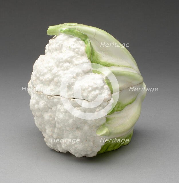 Cauliflower Tureen, Chelsea, c. 1755. Creator: Chelsea Porcelain Manufactory.