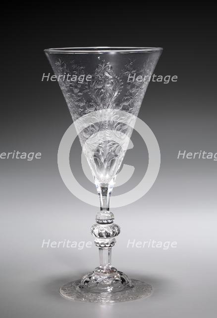 Glass from a Place Setting, c. 1890-1920. Creator: Unknown.