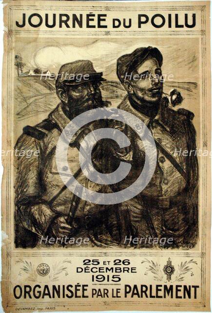 The Day of the Doughboy, 1915. Creator: Theophile Alexandre Steinlen.