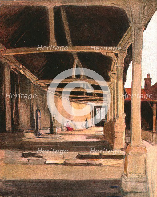 'The Cloisters, Montevilliers', c1900. Creator: Unknown.