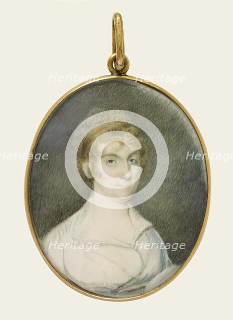Ann Brunton, the actress (Mrs. Rob Merry), c1795. Creator: William Dunlap.