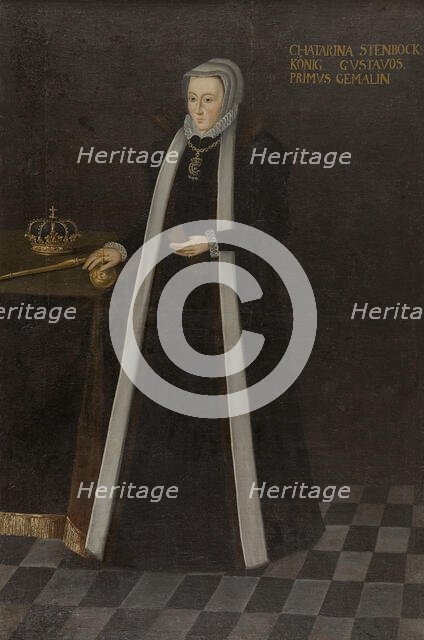 Katarina Stenbock, 1535-1621, Queen of Sweden, c16th century. Creator: Anon.
