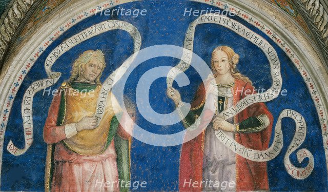 The Prophet Ezekiel and the Cimmerian Sibyl, 1492-1495.