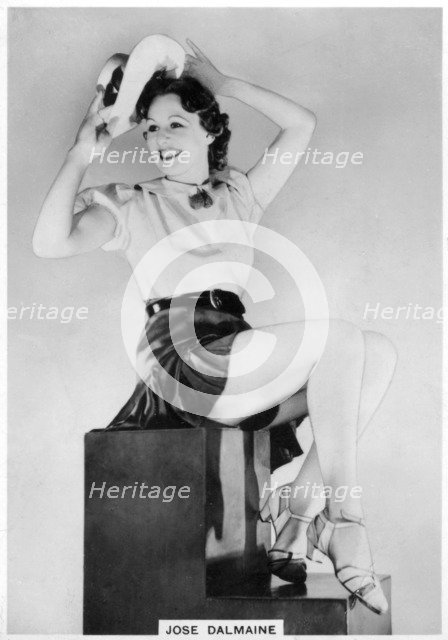 Jose Dalmaine, British actress, 1938. Artist: Unknown