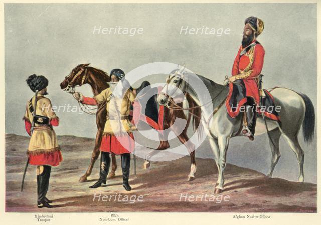 'The Second Punjab Cavalry', 1901. Creator: Walter Fane.