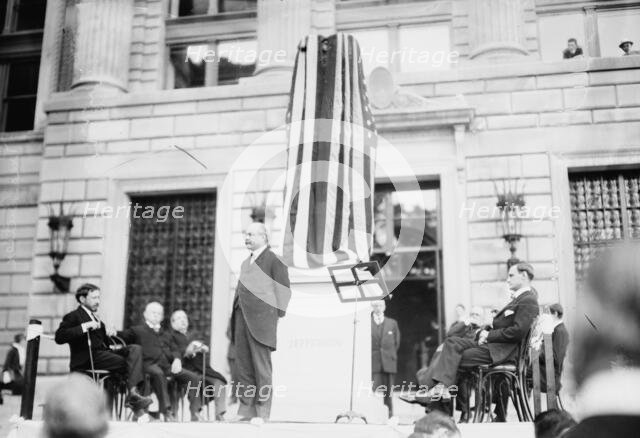 Jefferson unveiling, 1914. Creator: Bain News Service.