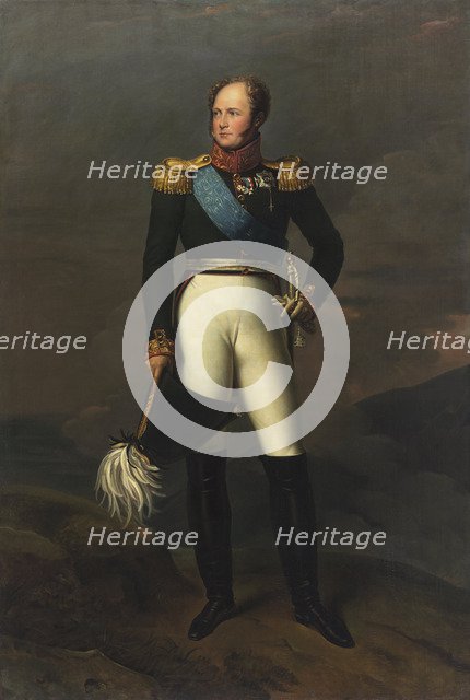 Portrait of Emperor Alexander I (1777-1825), 1820s.
