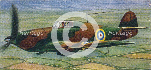 'Hawker Hurricane Fighter', 1938. Artist: Unknown.
