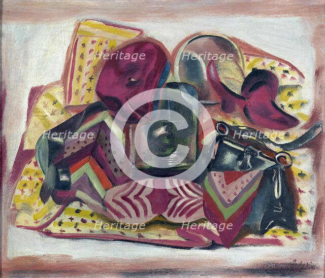 Still life: Self-portrait,  c1935. Creator: Frances Hodgkins.