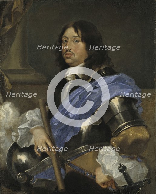 Portrait of the King Charles X Gustav of Sweden (1622-1660).