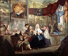 The Store', oil by Luis Paret y Alcazar, 1772.