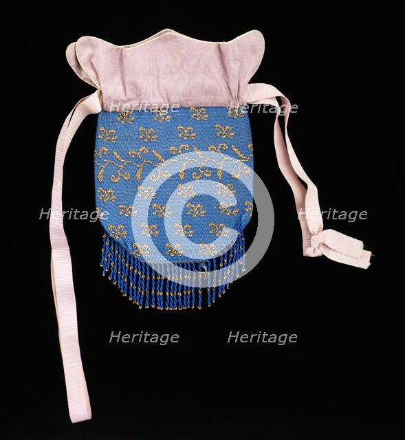 Pouch, American, 1840-60. Creator: Unknown.