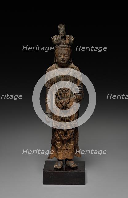 Eleven-Headed Guanyin, late 600s. Creator: Unknown.