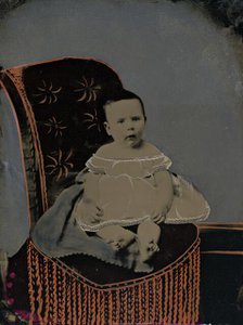 Portrait of a Baby, 1880s. Creator: Unknown.