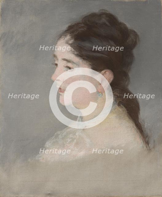 Claire Campbell, 1882. Creator: Edouard Manet (French, 1832-1883).