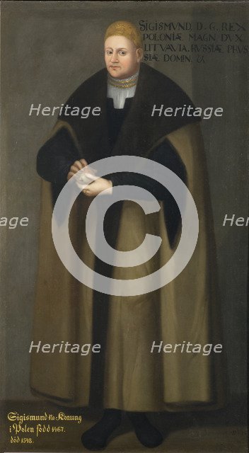 Portrait of Sigismund I of Poland (1467-1548), 1667.