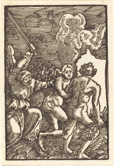 Expulsion from Paradise, c. 1513. Creator: Albrecht Altdorfer.
