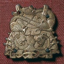 Brooch from a Viking grave, 9th century. Artist: Unknown