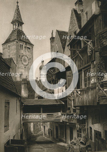 'Landsberg am Lech. Hexenwinkel', 1931. Artist: Kurt Hielscher.