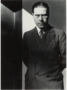 Self-Portrait, 1926. Creator: Moholy-Nagy, Laszlo (1895-1946).
