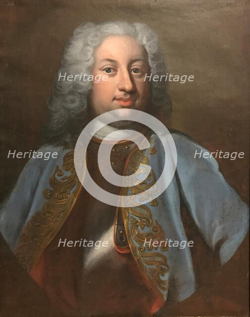 Maximilian, 1689-1753, Prince of Hesse-Kassel, 18th century. Creator: Georg Engelhard Schroder.