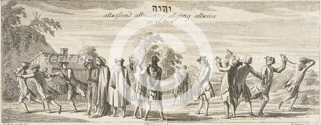 Illustration for Basedow's 'Elementary Work', 1770. Creator: Daniel Nikolaus Chodowiecki.