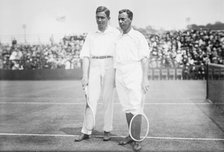 McLoughlin [and] Rice [tennis], 1913. Creator: Bain News Service.