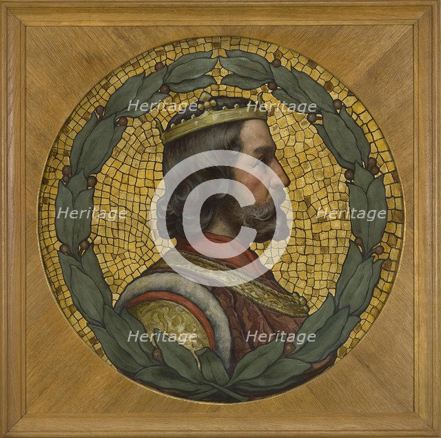 Ottokar II of Bohemia, 1900. Artist: Liebscher, Adolf (1857-1919)