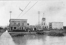 The Alaska Citizen building, between c1900 and 1916. Creator: Unknown.