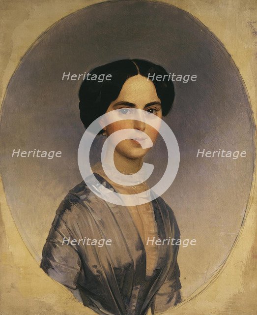 Portrait of Sophia Andreyevna Bobrinskaya, née Shuvalova, 1846. Artist: Briullov, Karl Pavlovich (1799-1852)