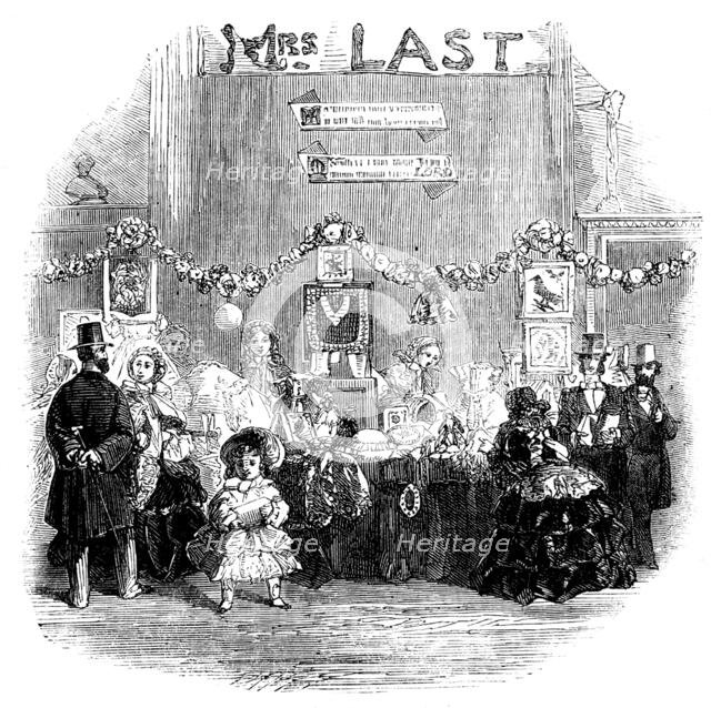 Fancy Bazaar recently held in the Townhall, Hadleigh, Suffolk, in aid of the Restoration..., 1858. Creator: Unknown.