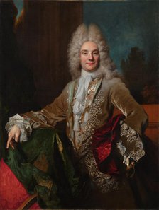 Portrait of Pierre-Joseph Titon (1686-1758), seigneur de Cogny, vicomte de La Forêt-Tornier, 1715. Creator: Largillière, Nicolas, de (1656-1746).
