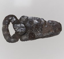 Belt Buckle, Frankish, late 6th-early 7th century. Creator: Unknown.