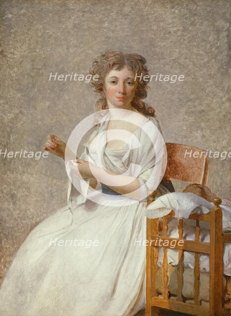 Madame de Pastoret and Her Son, 1791/92. Creator: Jacques-Louis David.