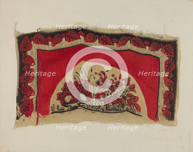 Printed Textiles, c. 1940. Creator: Ernest Capaldo.