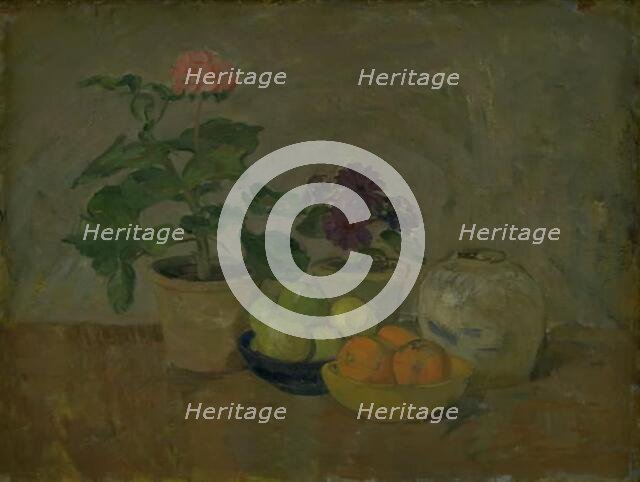 Still Life, 1906-1910. Creator: Karl Isakson.