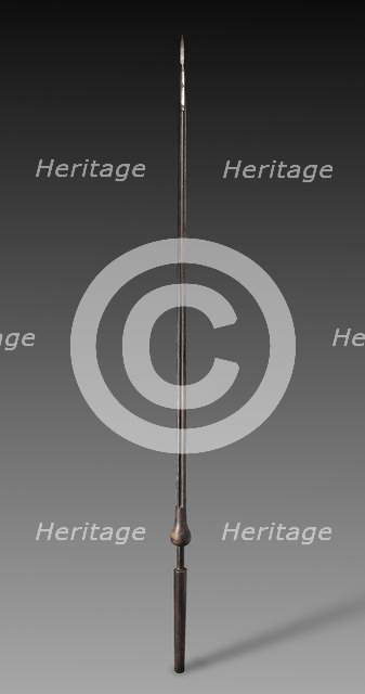 Tourney Lance, probably late 1800s (in 16th century style). Creator: Unknown.