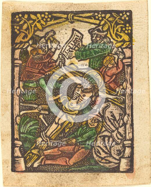 Christ Nailed to the Cross, fourth quarter 15th century. Creator: Unknown.