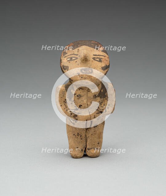 Female Figurine with Face and Body Markings, 180 B.C./A.D. 500. Creator: Unknown.