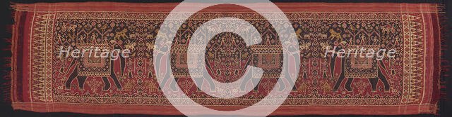 Patolu (ceremonial cloth), India, 18th/19th century. Creator: Unknown.