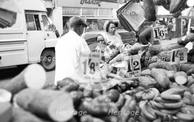 Portobello Market, London, c1955.  Creator: Arthur Charles Kirby Ware.